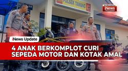 VIDEO: 4 Remaja di Tasikmalaya Berkomplot Curi Sepeda Motor dan Kotak Amal Masjid