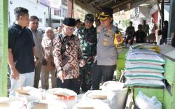 Jelang Bulan Puasa, Forkopimda Cianjur Monitoring Pasar dan Cek Harga Sembako