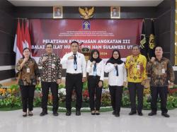 Masuk Terbaik Kedua, Kehumasan Kemenkumham Sulteng Rain Penghargaan