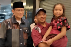 Penyanyi Cilik Ayudya Qyrania Idolakan Sandiaga Uno, Akhirnya Mereka Dipertemukan