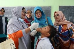 4.700.649 Anak di Jatim Telah Diimunisasi Polio