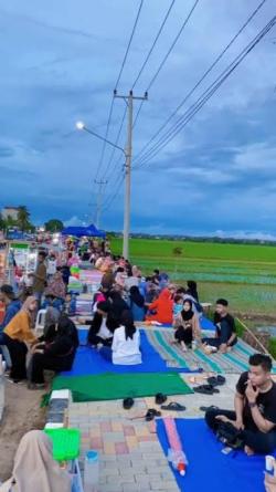 Wisata Kuliner Maliosewu Jadi Tempat Takjil Untuk Buka Puasa Bagi Warga Pringsewu dan Sekitarnya 