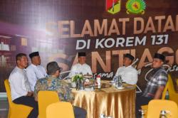 Pesan Pangdam XIII/Merdeka Saat Melaksanakan Safari Ramadhan di Korem 131/Santiago