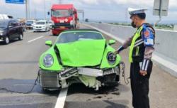 Kisah Pilu Tabrakan di Tol Kejapanan Porsche vs Livina, Penumpang Lehernya Luka Serius