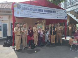 Ratusan Paket Sembako Murah Disebar Pemerintah Kota Depok lewat Program Pasar Murah Kelurahan Tugu