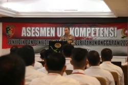 Tim Assesment Mabes Polri Gelar Uji Kompetensi Penyidik di Lingkungan Polda Sulut