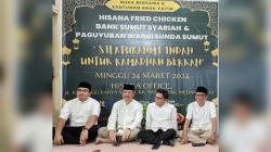 Buka Puasa Ramadhan, Paguyuban Wargi Sunda Sumut Santuni Anak Yatim dan Bantu Palestina