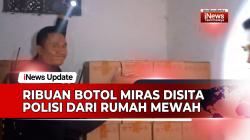 VIDEO: Ribuan Botol Miras Disita Polisi dari Rumah Mewah di Kota Tasikmalaya, Stok untuk Idul Fitri