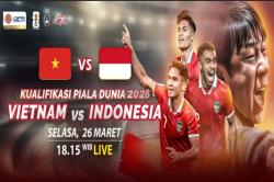 Jadwal Timnas Indonesia Vs Vietnam di Hanoi Malam Ini, Disiarkan Langsung RCTI