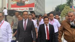 Paslon 01 Anies-Cak Imin Hadiri Sidang Perdana Sengketa Pilpres 2024 di MK