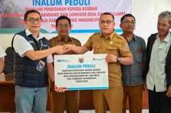 INALUM Berikan Bantuan Pendidikan Kepada Pelajar Korban Bencana Banjir Bandang dan Longsor Humbahas