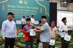 Ponpes Wali Barokah dan LDII Beri Santunan 100 Anak Yatim dan 700 Paket Sembako Keluarga Tak Mampu