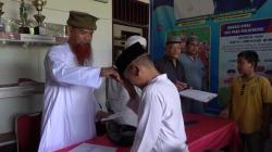 Pedagang Gelugur Santuni Ratusan Anak Yatim di Kelurahan Sioldengan