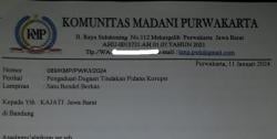 Kasus Dugaan Korupsi DBHP Pemkab Purwakarta, KMP Apresiasi Kinerja Kejati Jabar