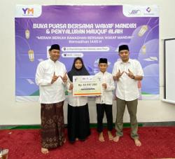 Bulan suci Ramadhan, Wakaf Mandiri Gelar Buka Bersama dengan Anak Yatim