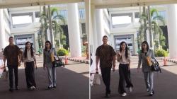 Penuhi Panggilan Kejagung, Sandra Dewi Tetap Lempar Senyum dan Minta Doa