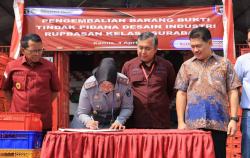 Perkuat Sinergitas, Rupbasan Surabaya Dan DJKI Kembalikan Barang Bukti Tindak Pidana Desain Industri