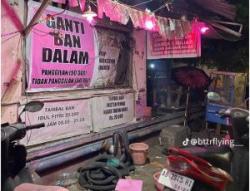 Agak Lain, Bengkel Serba Pink Tawarkan Pengalaman Tambal Ban Unik bagi para Pemudik Lebaran