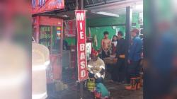 Gas Elpiji Bocor, Gerobak Warung Bakso Terbakar di Gayam Ciamis