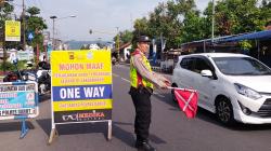 Arus Mudik di Jalur Limbangan Garut Meningkat, Polisi Berlakukan CB One Way