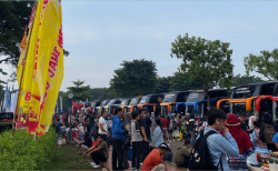 12.600 PKL, ART dan Buruh Mudik Gratis Bersama Bejo Jahe Merah, Berangkat Serentak dari TMII