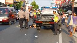 Pengendara Motor Bawa Janur Ketupat Lebaran Tewas Terlindas Bus Trans Banyumas