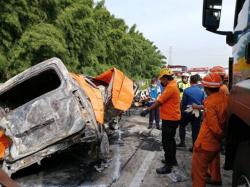 Aisya Hasna dan Rizki Prasetya Korban Laka Maut di Km 58 Tol Japek