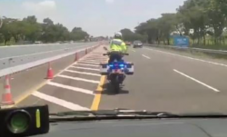 Aksi Heroik Polisi Indramayu Kawal Ambulans Tembus Macet Demi Evakuasi Korban Laka di Tol Cipali