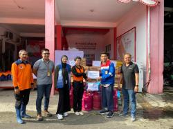 Pertamina Patra Niaga Sulawesi Sigap Salurkan Bantuan Bencana Banjir dan Longsor di Bitung