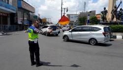 Macet Saat Libur Lebaran, Polres Sukoharjo Kerahkan Personel Atur Lalu Lintas