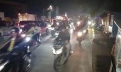 Jalur Pantura Bekasi Arus Balik Mulai Ramai, Didominasi Pemotor