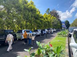 Libur Lebaran Wisatawan Padati Kebun Raya Cibodas