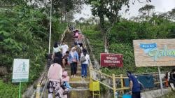 Kawah Gunung Galunggung Tasikmalaya Jadi Wisata Favorit saat Libur Lebaran