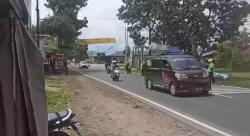 Lalu Lintas dari Arah Tasik Menuju Bandung Terpantau Ramai Lancar di Puncak Arus Balik Lebaran