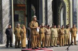 38 Pegawai PNS Pemkab Jombang Boikot Apel Perdana Pasca Cuti Idul Fitri, Sugiat Perintahkan Sanksi