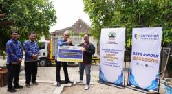 Sukseskan Program 1 Juta Rumah Pemprov Jateng, Blesscon Bangun Rumah Warga di Sukoharjo