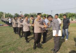 Halal bi Halal, Personel Polres Aceh Utara Saling Maaf Bermaafan