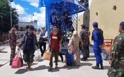 Arus Balik, 4.000 Penumpang Tiba di Pelabuhan Panglima Utar Kumai
