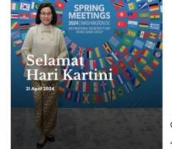 Peringati Hari Kartini 2024, Sri Mulyani Sebut Wanita Miliki Kemampuan untuk Maju dan Merdeka