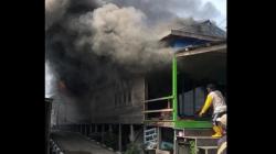 Lagi, Kebakaran Hanguskan 8 Unit Rumah di Kota Bangun