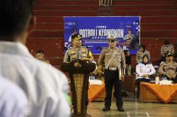 Polres Nganjuk Menggelar Lomba PKS Tingkat SMP/MTs Kabupaten Nganjuk 2024