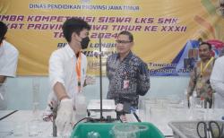 LKS Jawa Timur Dibuka, Kick Off Lomba Kompetensi Siswa Terlihat Megah dan Seru!