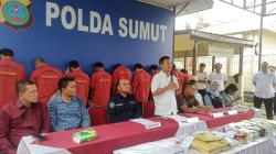 Polda Sumut Musnahkan 38,53 Kg Sabu hingga 193 Butir Ekstasi