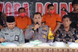 Press Conference dan Pemusnahan Barang Bukti Narkoba, Kapolres: Kita Upayakan Dumai Bersih Narkoba