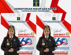 Kakanwil Kumham NTT, Marciana Dominika Djone : Selamat Hari Bhakti Pemasyarakatan ke 60