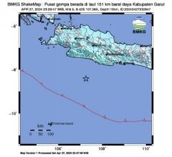 Gempa Magnitudo 6,5 Guncang Garut dan Terasa Hingga Jakarta