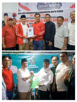 IR Zahir MAP Daftar di Partai PDI Perjuangan dan PKB  BATU BARA