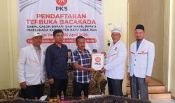 Ir Zahir MAP Daftar Bacabup di DPD PKS Batu Bara