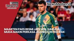 VIDEO: Maarten Paes Resmi Jadi WNI, Garuda Muda Makin Perkasa Jelang Kontra Irak