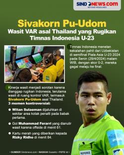 Wasit VAR Kontroversial asal Thailand Sivakorn Pu-Udom akan Pimpin Lagi Laga Indonesia vs Irak